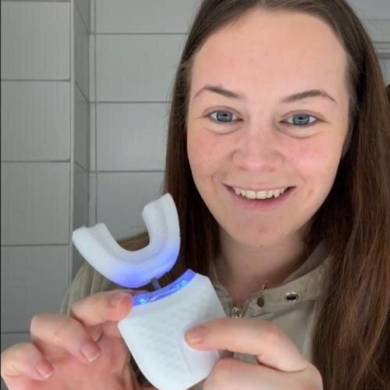 Portable U-Shaped 360° Automatic Electric Toothbrush