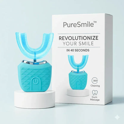 Portable U-Shaped 360° Automatic Electric Toothbrush - PureSmile